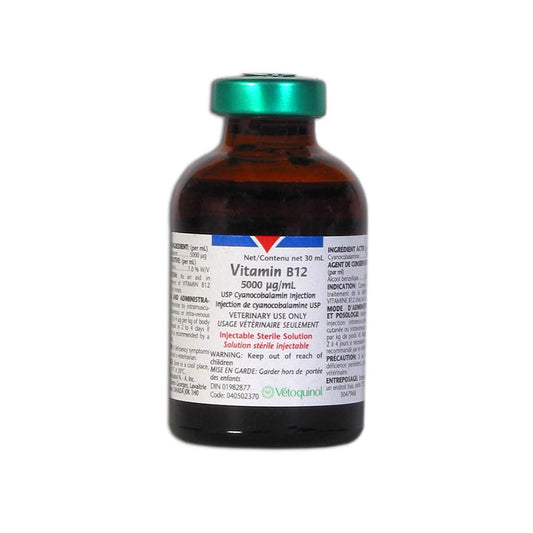 Vetoquinol Vitamin B12 Injection