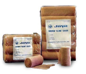 JorVet Brown Cling Gauze