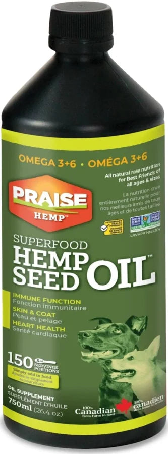 Praise Hemp Oil - 950mL