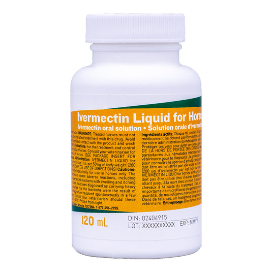AVL Ivermectin Liquid for Horses