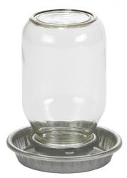 Miller Mason Jar Chick Waterer - 1 qt
