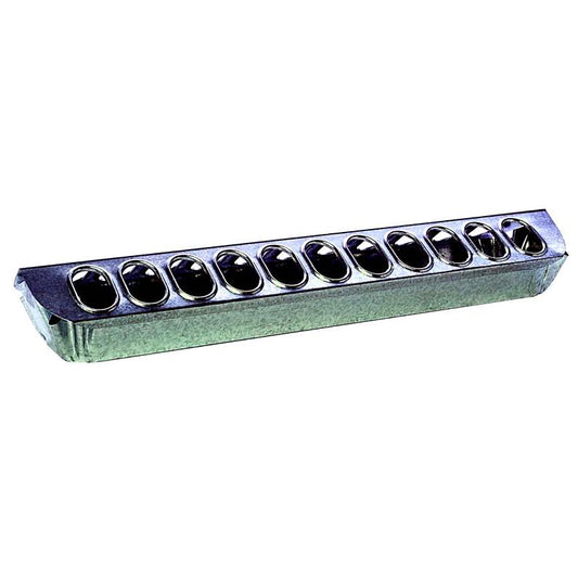Miller Galvanized Feeder - Slide Top