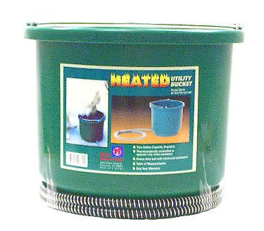 Farm Innovators Round Heated Plastic Bucket - 8 qt