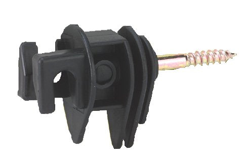 Kerbl Rope Insulator w. Wood Post Screw