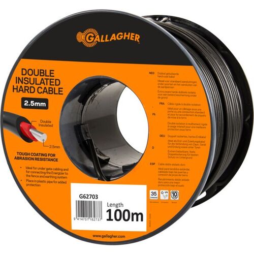 Double Insulated Hard Cable - 50M/165ft