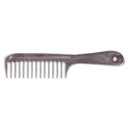 Aluminum Hand Comb - 8"