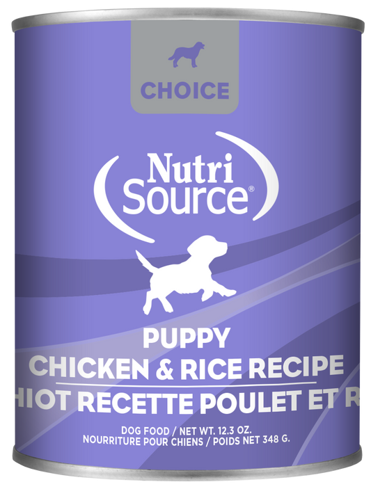 Choice Puppy Chicken and Rice Dog Cans
