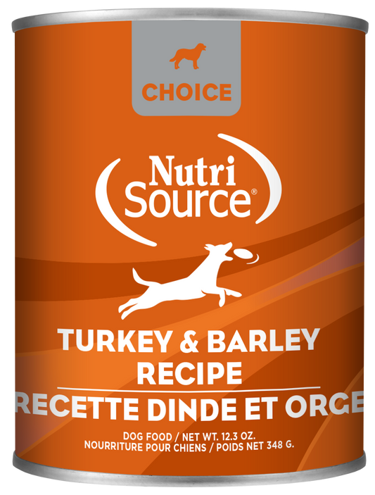 Choice Turkey & Barley Dog Cans