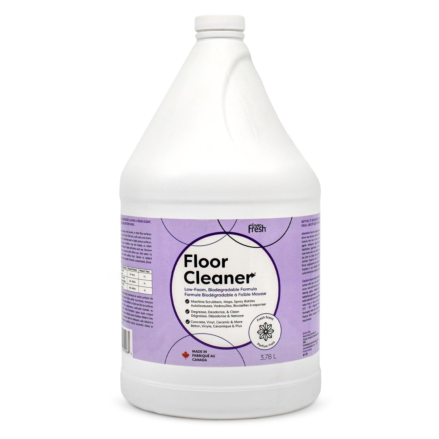 Non-Foaming Floor / Counter Cleaner Soap - 3.78Lt