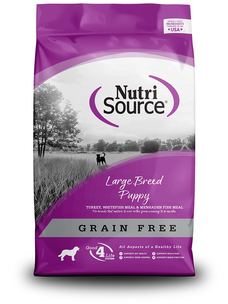 Nutri Source Grain Free Large Breed Puppy Turkey & Fish