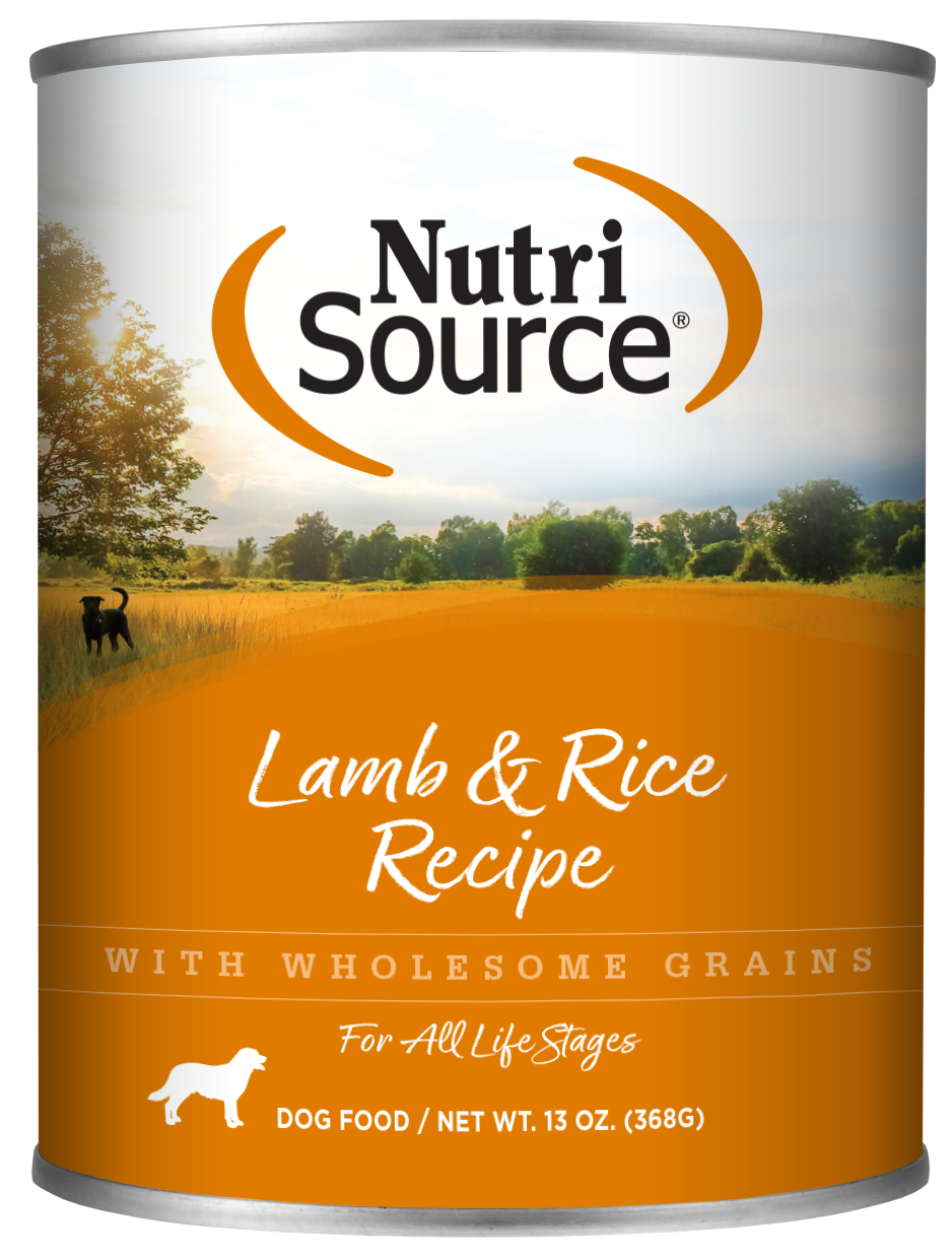 Nutri Source Lamb & Rice Dog Cans
