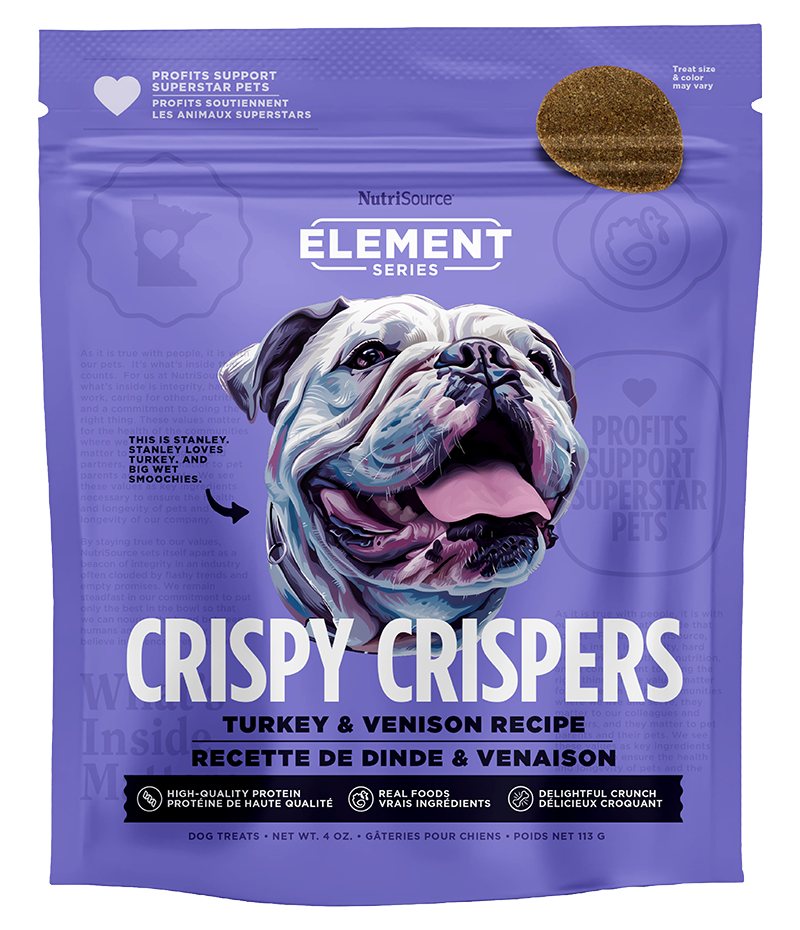 Nutri Source Element Series - Turkey & Venison Crispy Crispers 4oz
