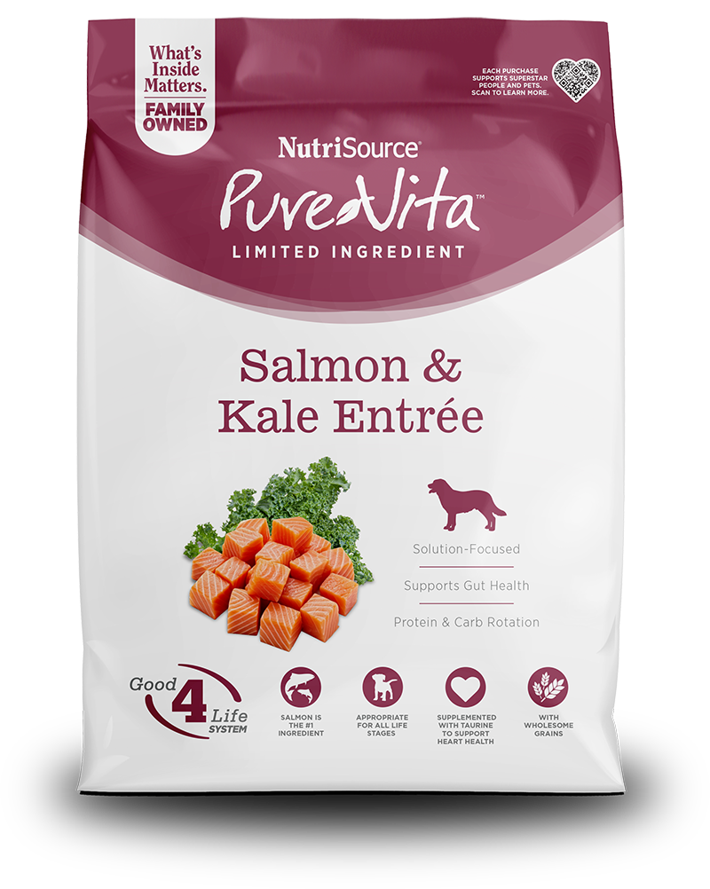 Pure Vita Holistic Salmon & Kale Entree