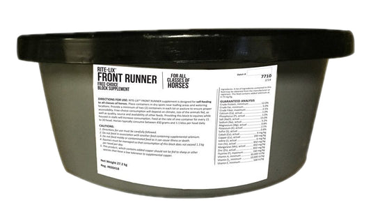 Rite-Lix Front Runner Horse Block - 60lb