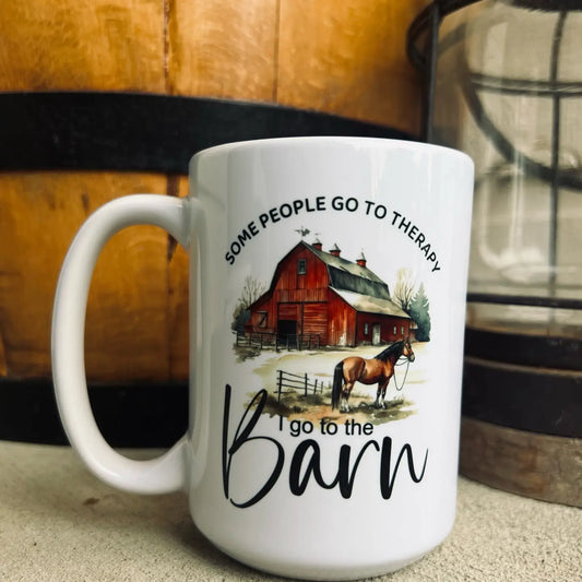 Barn Therapy Mug