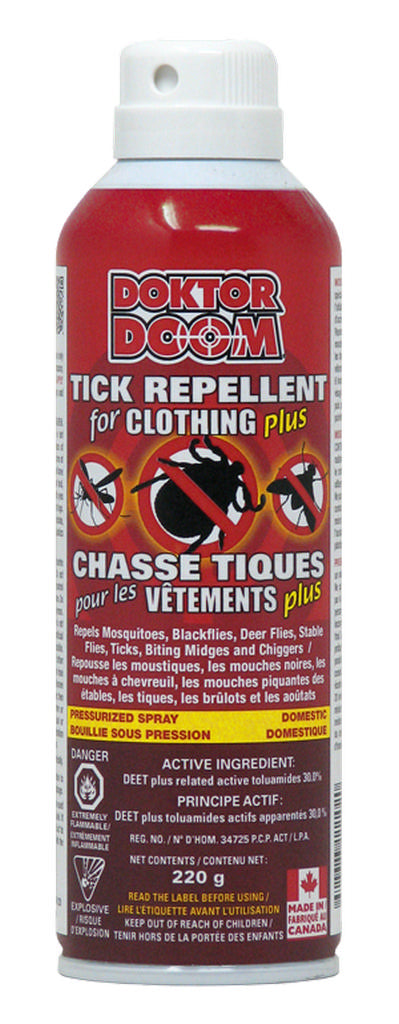 Tick Repellant for Clothing