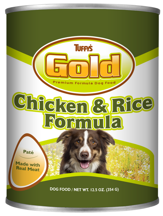 Gold Chicken and Rice Cans