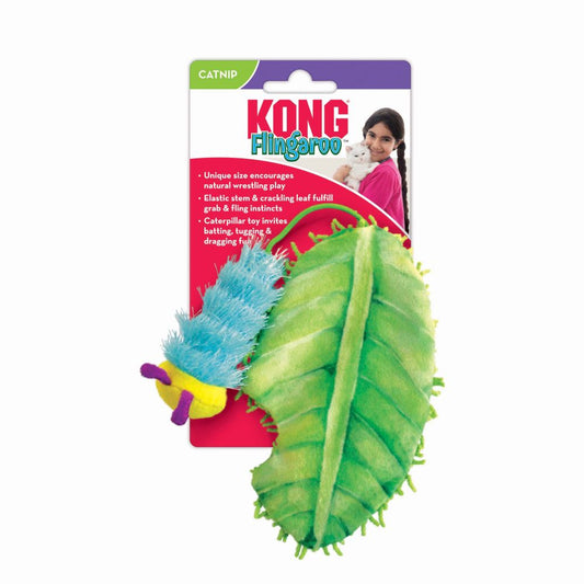 KONG Flingaroo CATerpillar Toy