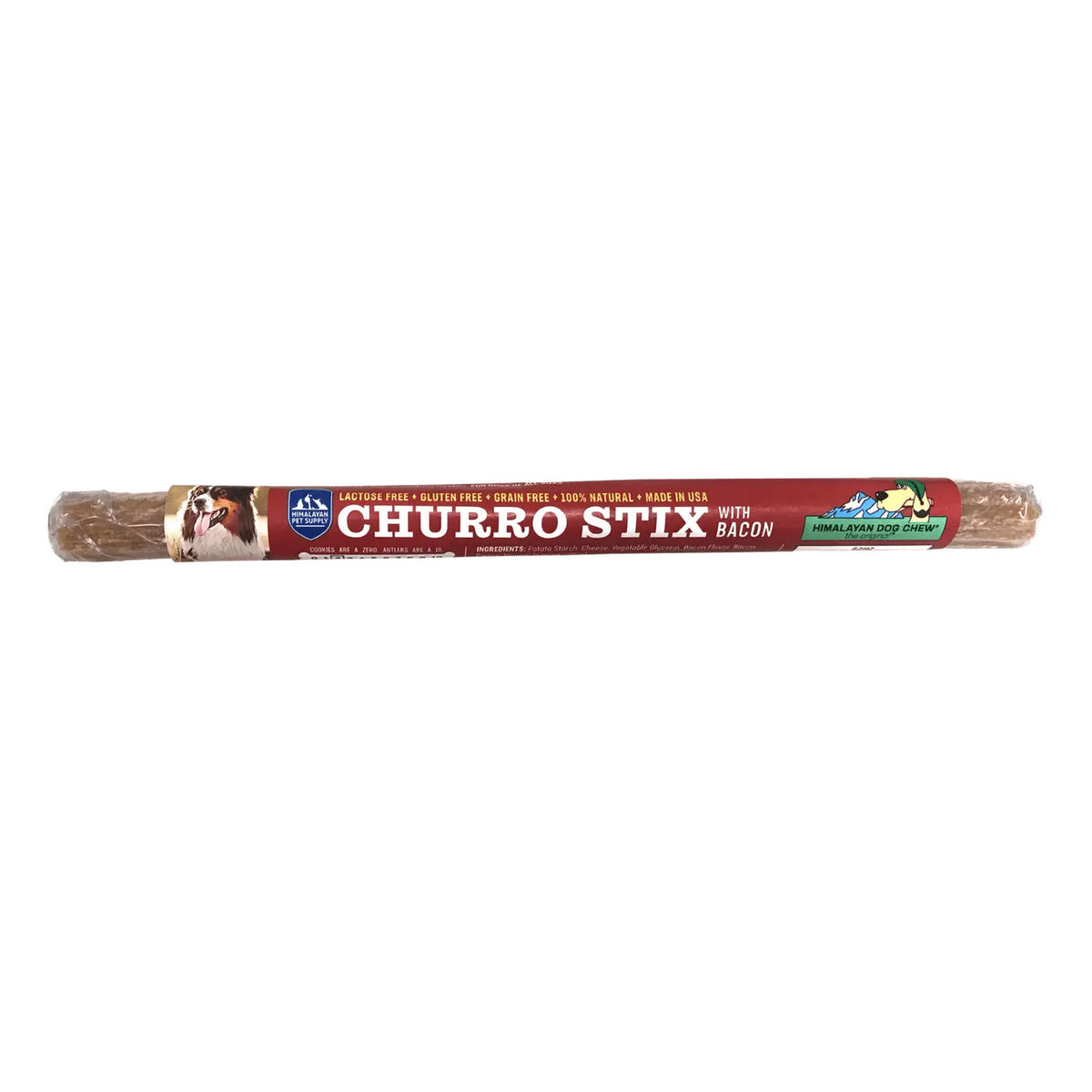 Himalayan Dog Chew Churro Stix - Bacon