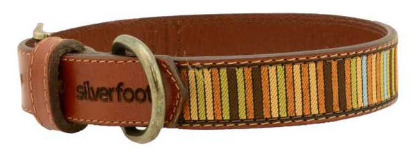 Dog Leather Collar - Medium 1" Width