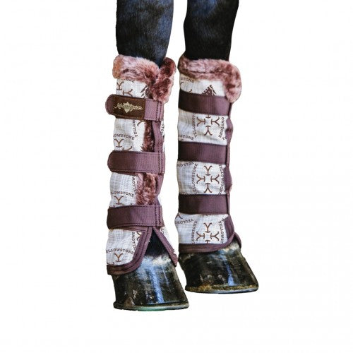 Kensington Protective Fly Boots w. Fleece Trim