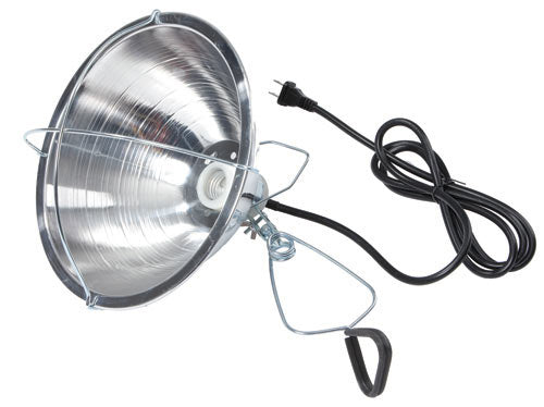 Brooder Reflector Lamp w. Clamp - 10.5 inch