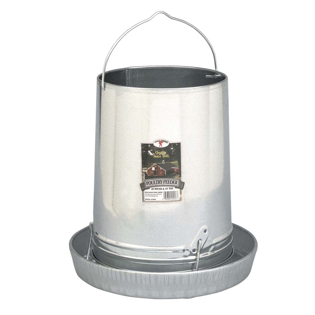 Chicken Feeder - Galvanized