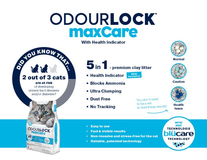 Odourlock MaxCare Litter - 12kg