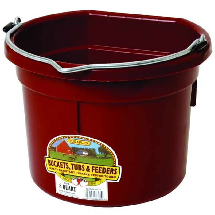 Bucket - Flat Back - 8 qt