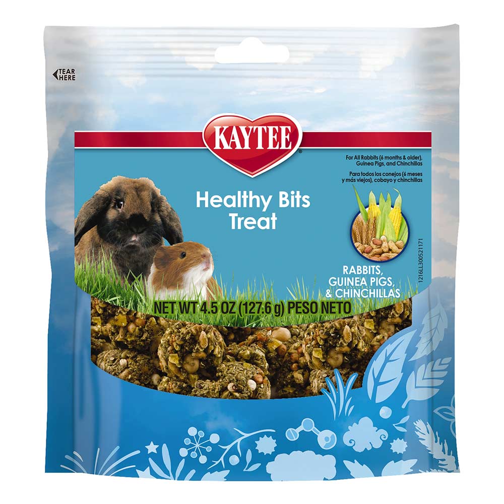 Kaytee Healthy Bits Rabbit & Guinea Pig Treats -  4.5oz