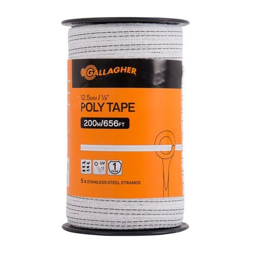 Poly Tape 200m