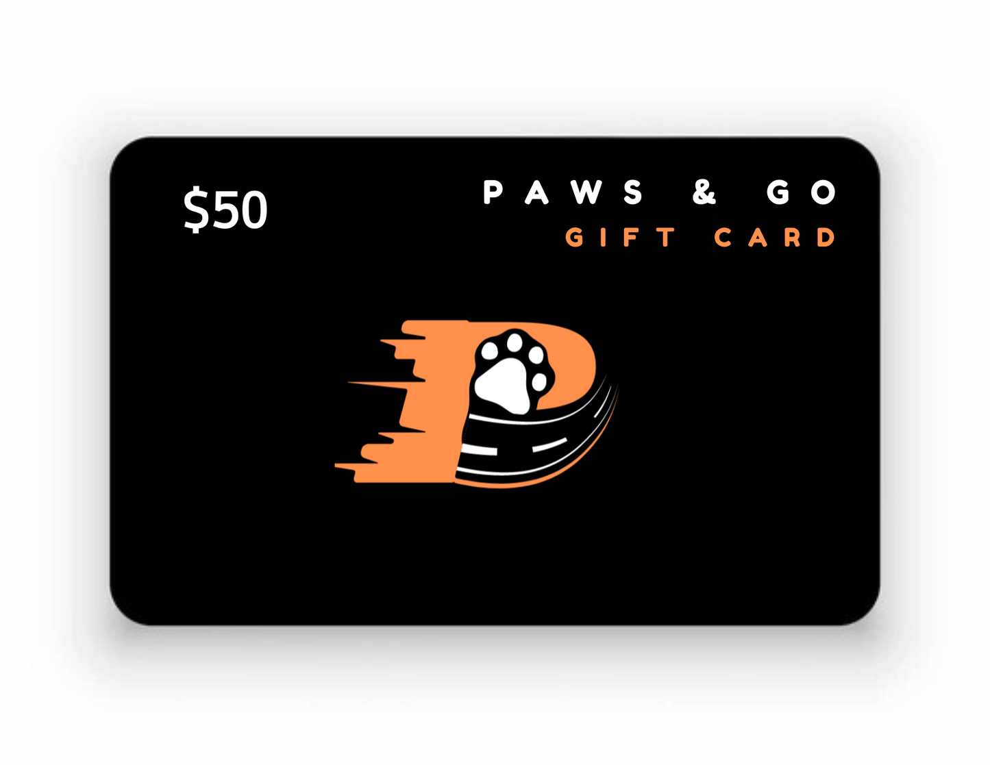 Paws & Go Gift Card