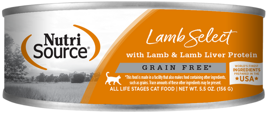 Nutri Source Grain Free Lamb Select