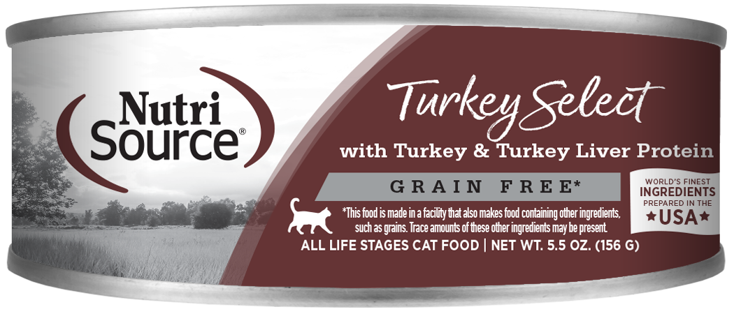 Nutri Source Grain Free Turkey & Turkey Liver Select