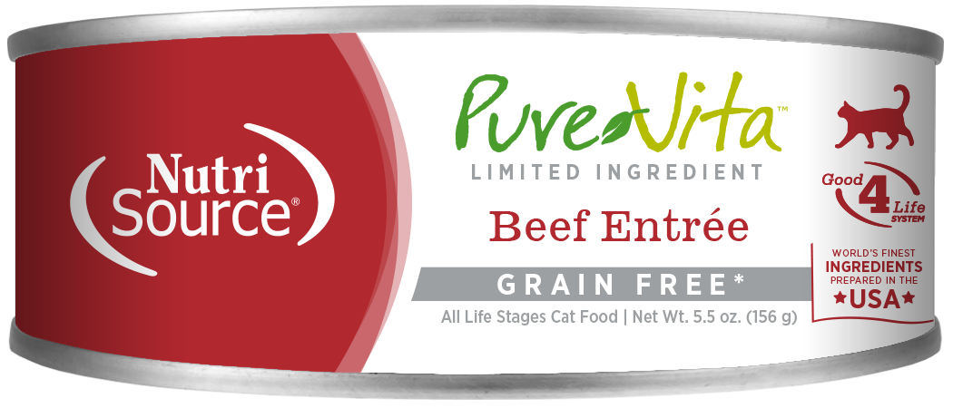 Pure Vita Grain Free Beef Entree