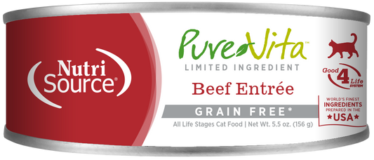 Pure Vita Grain Free Beef Entree