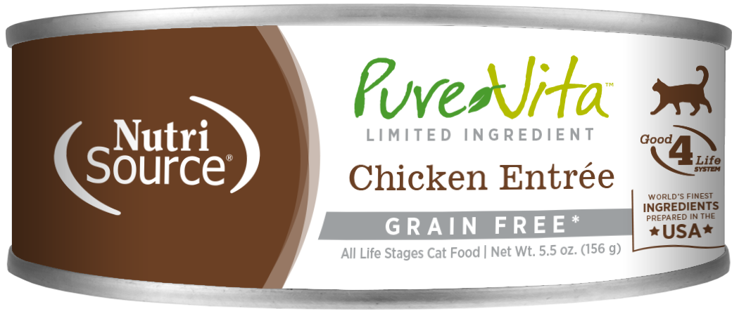 Pure Vita Grain Free Chicken Entree