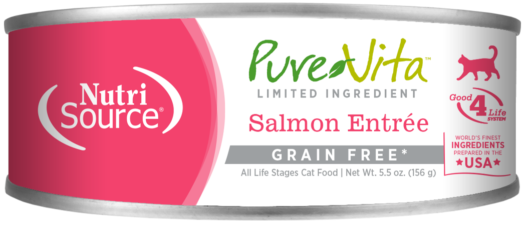 Pure Vita Grain Free Salmon Entree