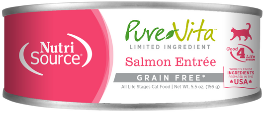 Pure Vita Grain Free Salmon Entree