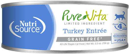 Pure Vita Grain Free Turkey Entree