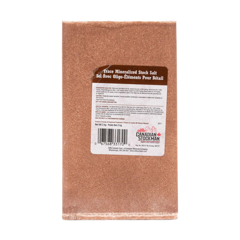 Trace Mineral Salt Lick - 2kg