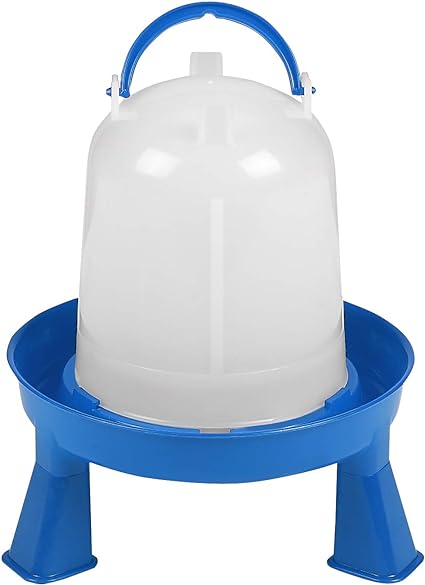 Little Giant Poultry Blue Waterer with Legs