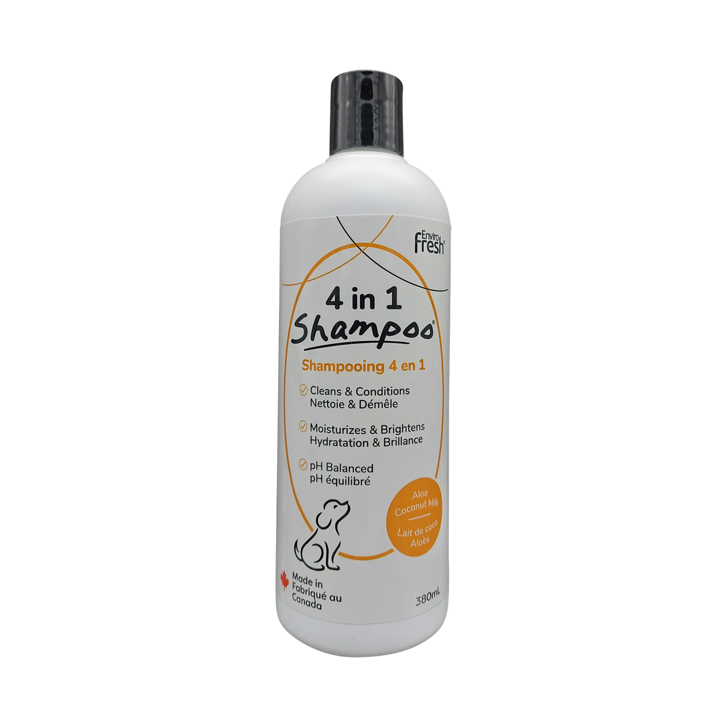 4 in 1  Pet Shampoo - 380mL