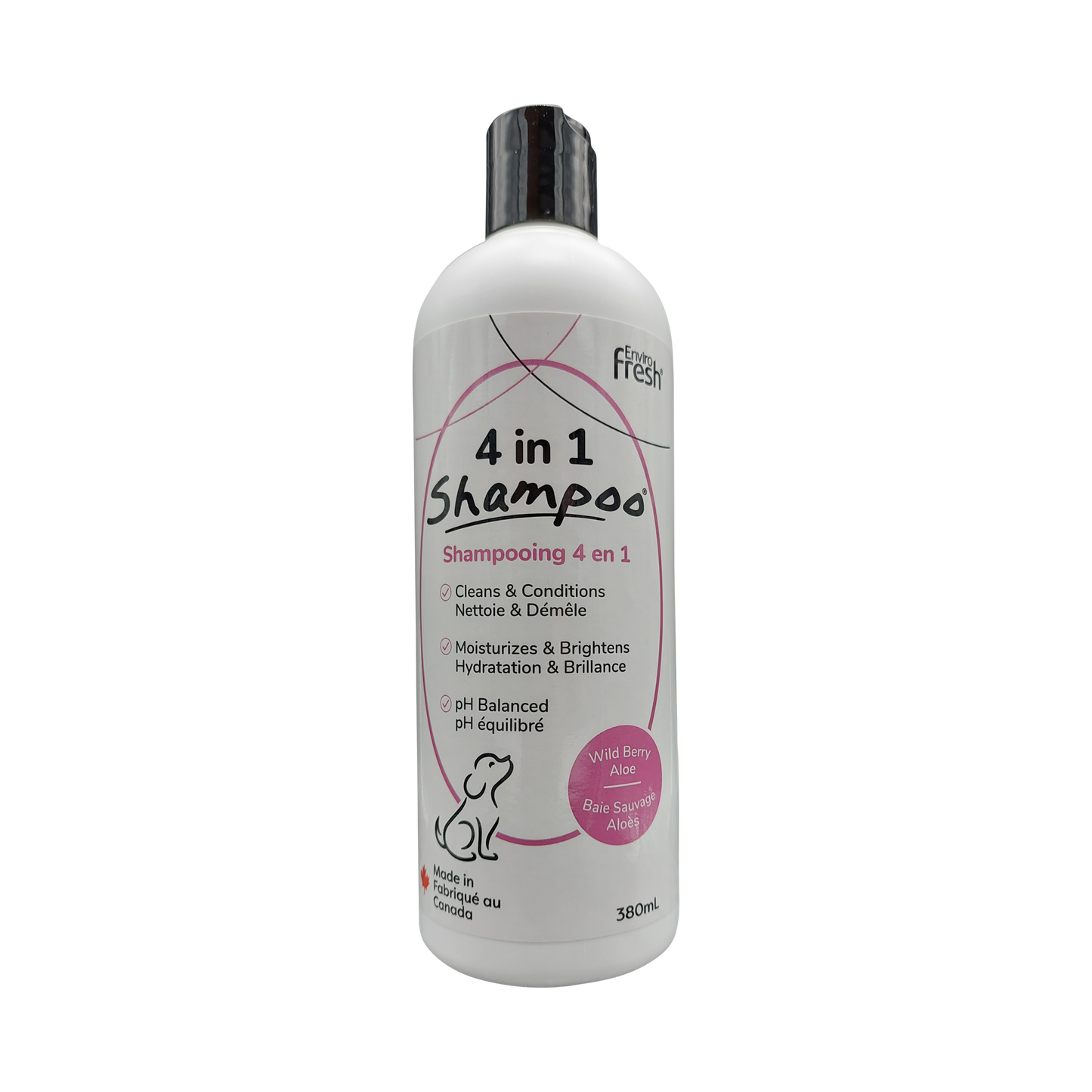 4 in 1  Pet Shampoo - 380mL