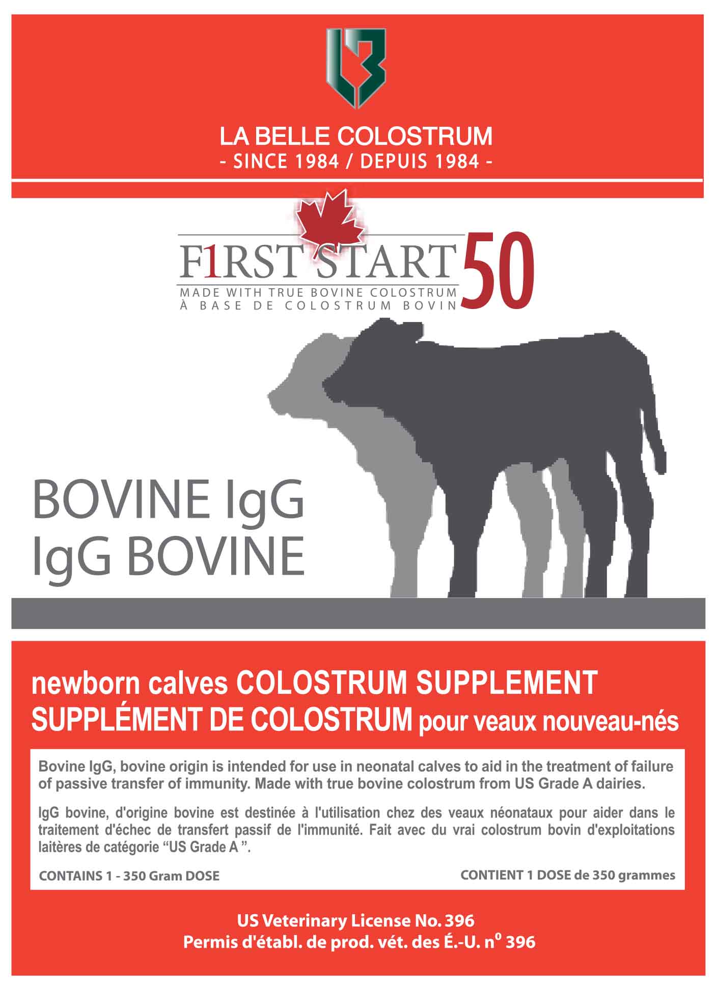 First Start Dried Colostrum - 350g