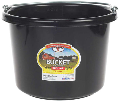 Miller Flat Back Plastic Bucket