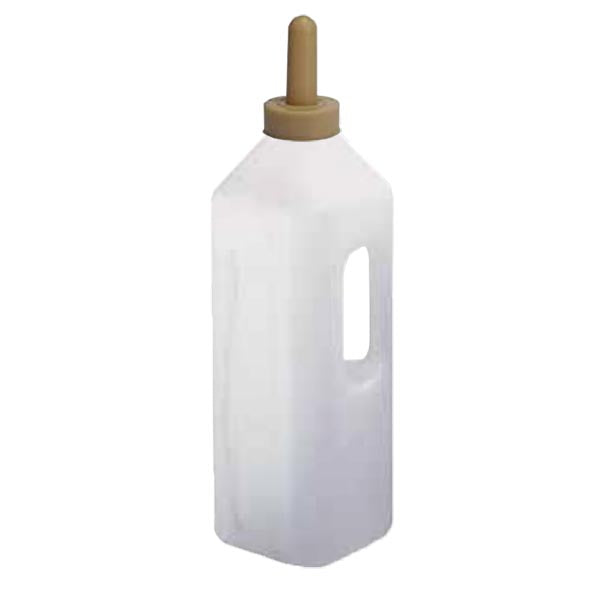 Calf Bottle w. handle & Nipple - 3L