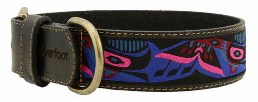 Dog Leather Collar - Medium 1 1/2" Width