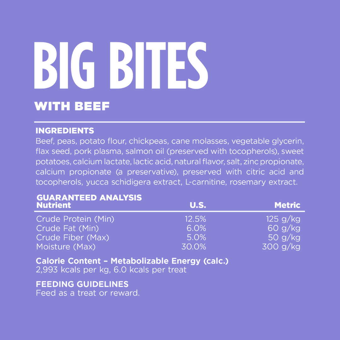 Big Bites Grain Free with Beef