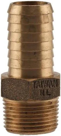 Bronze Thread Adapter Cast Bronze Male Adapter - 1MPT x 1 INS – Paws & Go